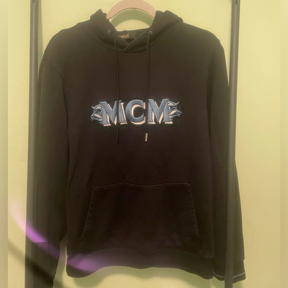 **SOLD**MCM logo embroidered hoodie - Picture 1 of 4